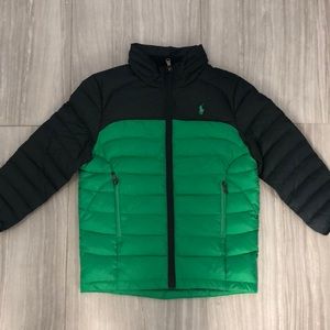 Ralph Lauren polo boys puffer jacket size 5
